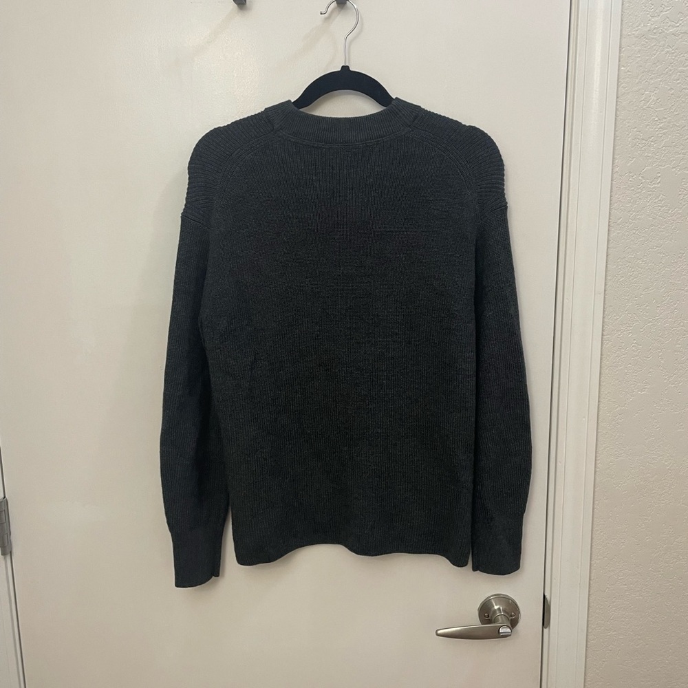 lululemon athletica Dark Gray Crew Neck Sweater - Picture 7 of 8